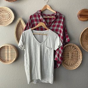 Bundle of 2 Madewell shirts medium